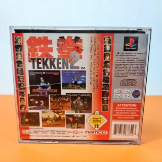 tekken 2 per sony playstation 1 ps1 platinum