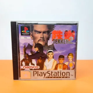 tekken 2 per sony playstation 1 ps1 platinum