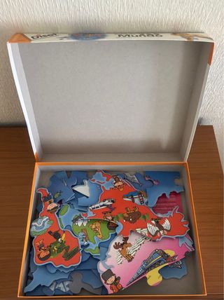 Puzzle del Mundo Diset 37 piezas a partir 4 años