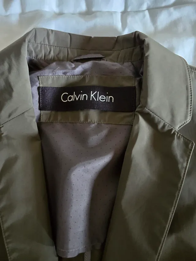 Saco Calvin Klein Hombre Verde Oliva