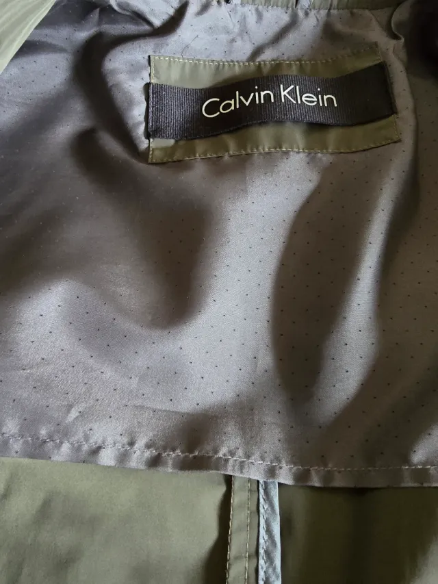 Saco Calvin Klein Hombre Verde Oliva