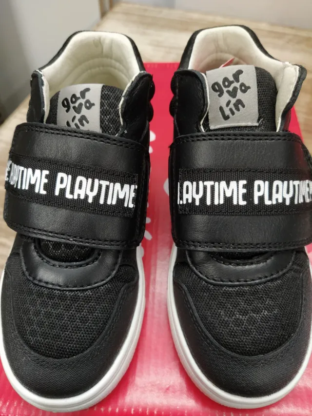 Zapatillas Garvalin niño negras