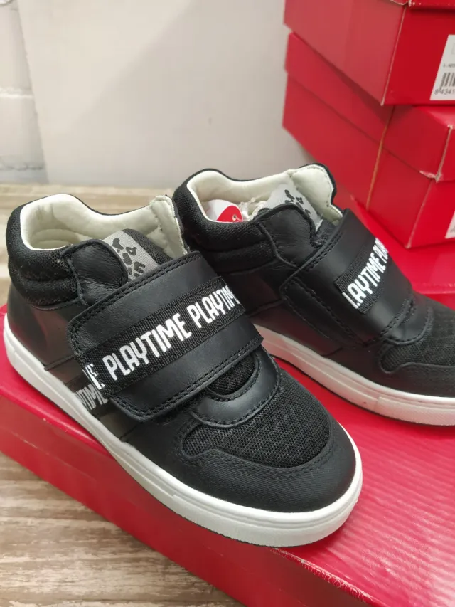 Zapatillas Garvalin niño negras