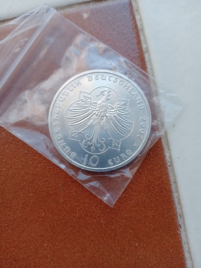 4 Monedas Plata 10€ Alemania