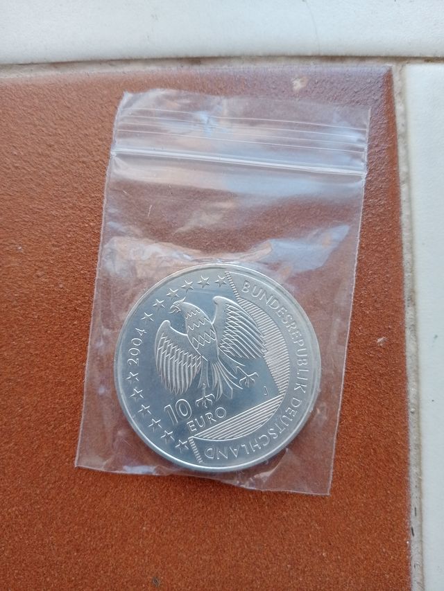 4 Monedas Plata 10€ Alemania