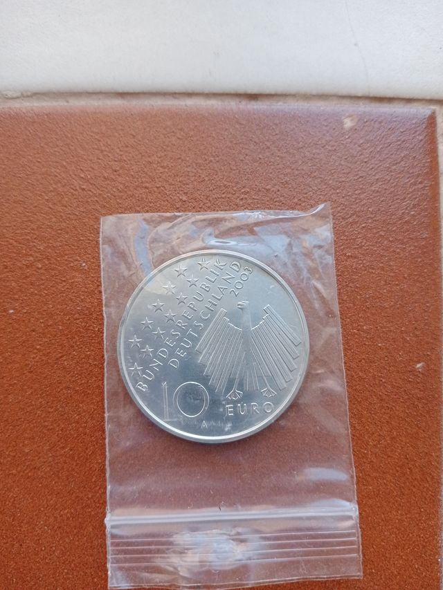 4 Monedas Plata 10€ Alemania