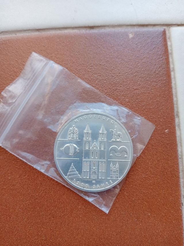 4 Monedas Plata 10€ Alemania