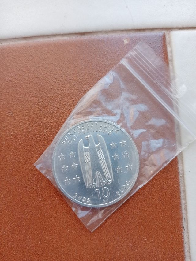 4 Monedas Plata 10€ Alemania