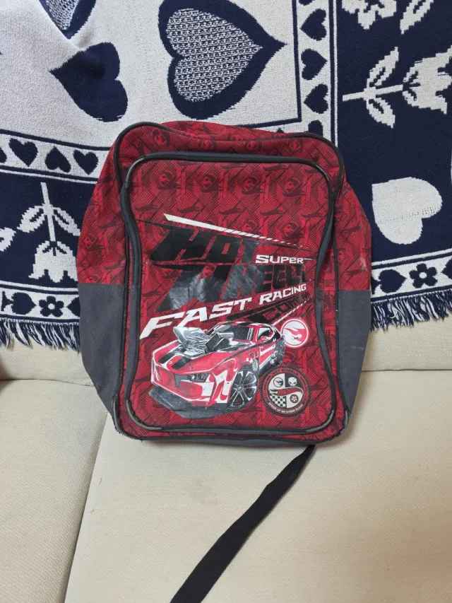 Mochila Hot Wheels Super Fast Racing