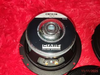 Woofer Ciare CW161N + griglie YG170P