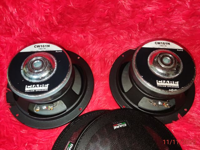 Woofer Ciare CW161N + griglie YG170P