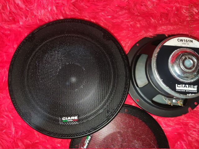 Woofer Ciare CW161N + griglie YG170P