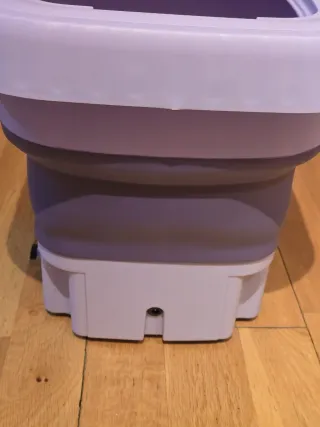 MINI LAVADORA PLEGABLE PORTÁTIL. SIN ESTRENAR