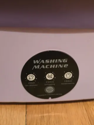 MINI LAVADORA PLEGABLE PORTÁTIL. SIN ESTRENAR