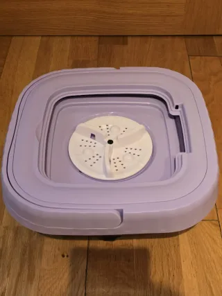 MINI LAVADORA PLEGABLE PORTÁTIL. SIN ESTRENAR