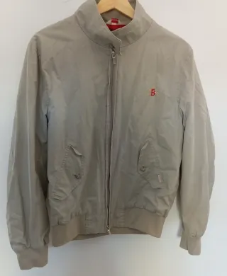 Chaqueta Harrington Barracuta Beige