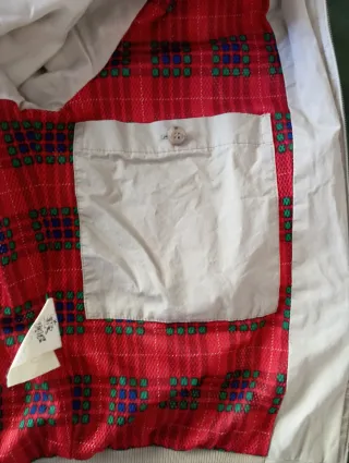 Chaqueta Harrington Barracuta Beige