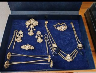 Aderezo Fallera Juvenil Dorado