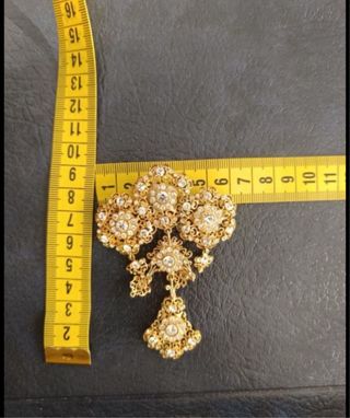 Aderezo Fallera Juvenil Dorado