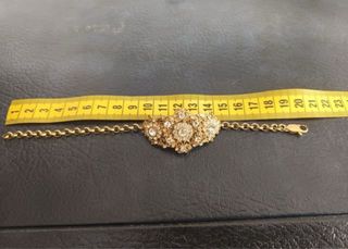 Aderezo Fallera Juvenil Dorado