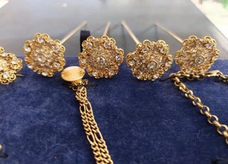 Aderezo Fallera Juvenil Dorado