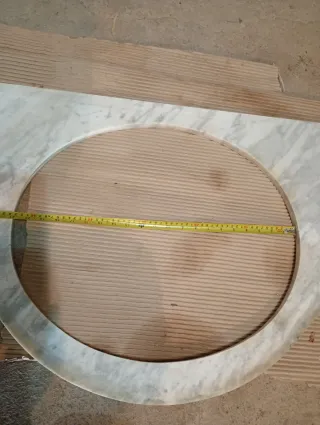 Encimera Mármol Baño Lavabo Gris Blanco