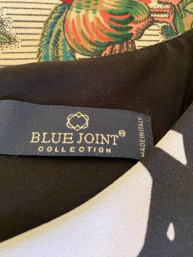 Vestito fantasia bianco e nero