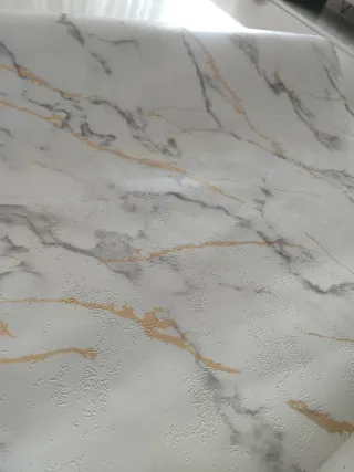 Rollo papel pintado efecto mármol