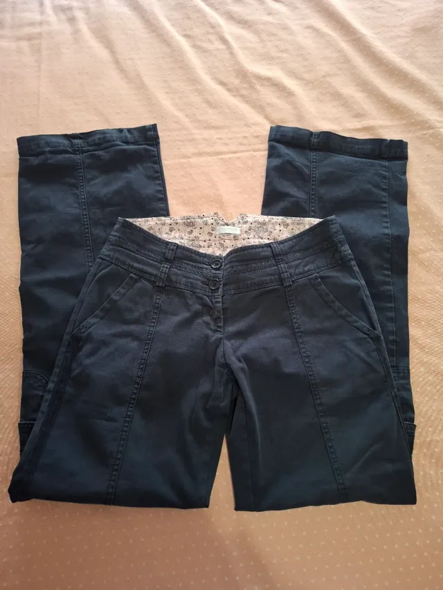 Pantalones cargo negros
