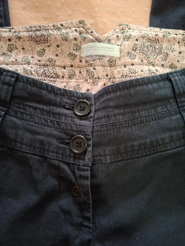Pantalones cargo negros