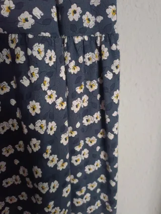 Falda larga estampada floral