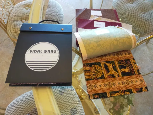 Muestrario Retales tela Vidal Grau