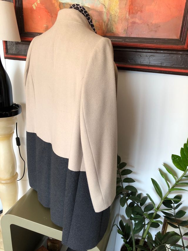 Abrigo ANTEA El Corte Inglés Beige/Gris