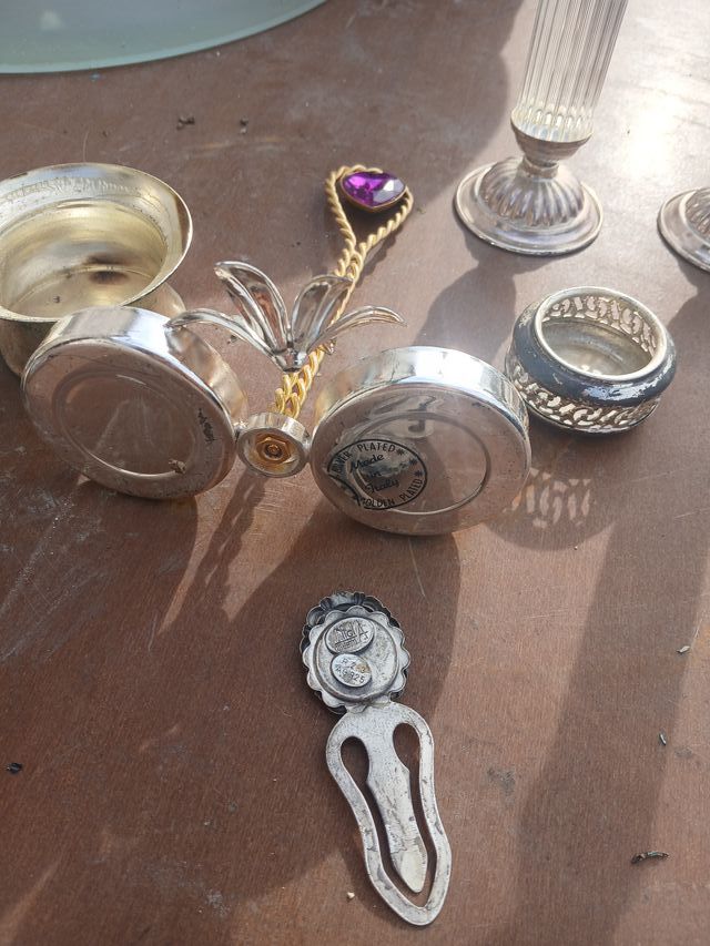 Set Candelabri Argento 1000