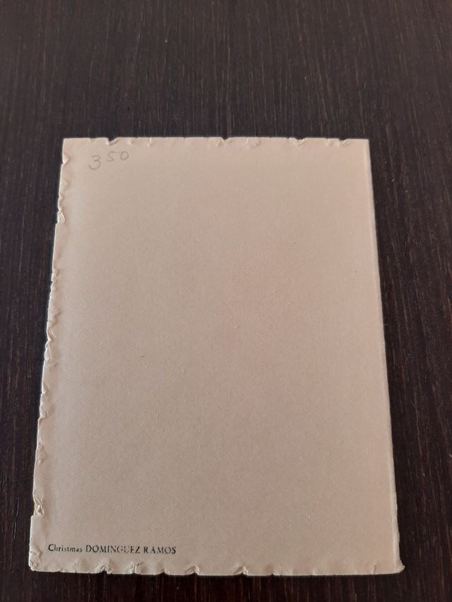 Litografía miniatura Idilio de Fortuny