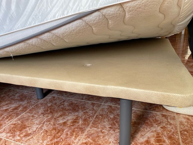 Colchón, Somier y Cabecero Rattan