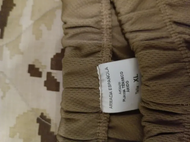 Completo termico XL Armada Española