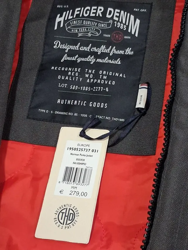 Chaqueta Tommy Hilfiger Hombre Verde Oliva