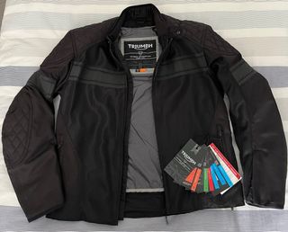 Chaqueta Moto Triumph WaldronMesh nueva a estrenar