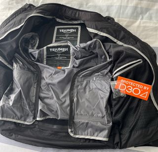 Chaqueta Moto Triumph WaldronMesh nueva a estrenar