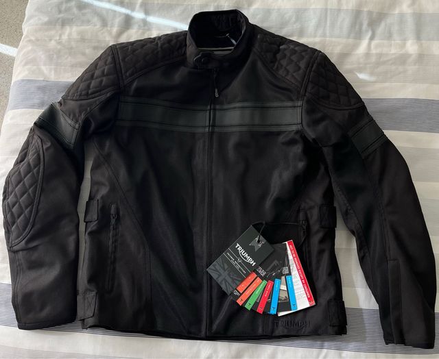 Chaqueta Moto Triumph WaldronMesh nueva a estrenar