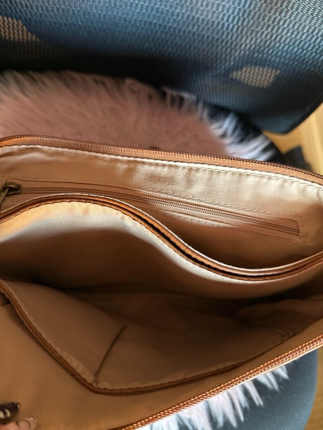 Bolso bandolera marrón