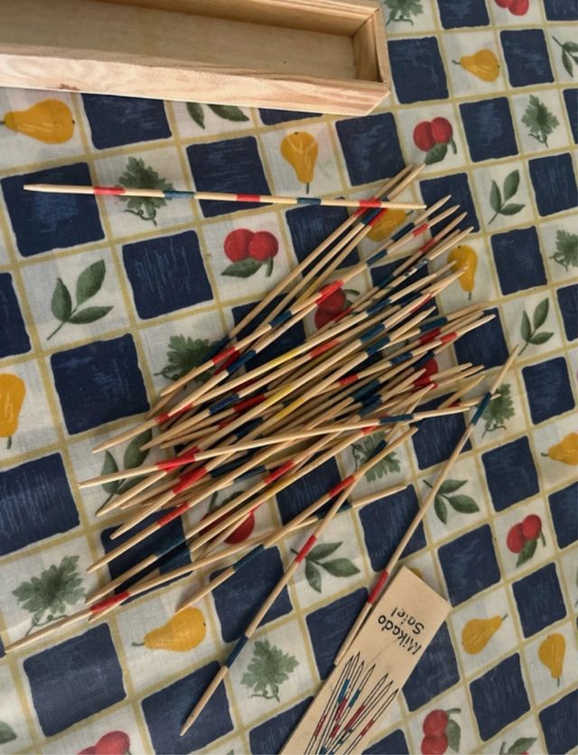 Gioco Mikado in legno