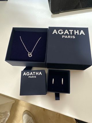 Conjunto Agatha Paris Collar y Pendientes