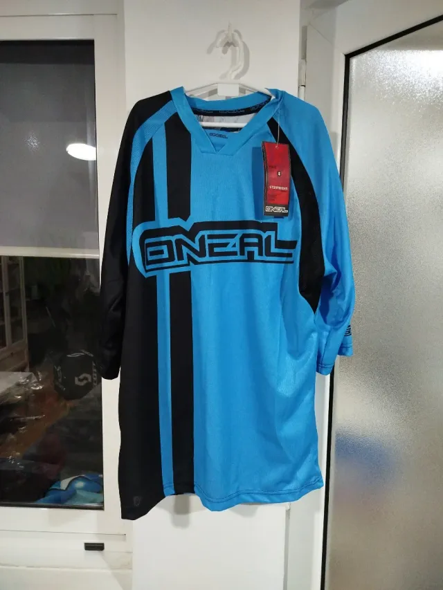 Camiseta Oneal Talla S Azul y Negra