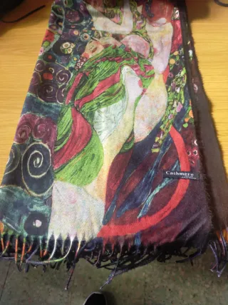 Chal estampado Klimt