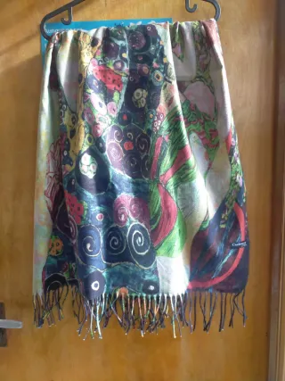 Chal estampado Klimt