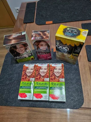 Lote de 6 tintes para el pelo Garnier, Palette 10€