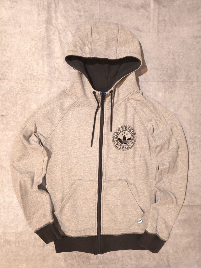 Sudadera Adidas Gris Talla S Ref-89400