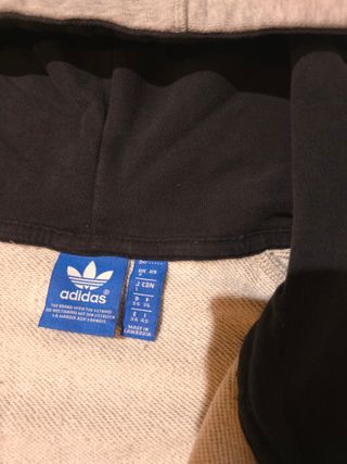 Sudadera Adidas Gris Talla S Ref-89400